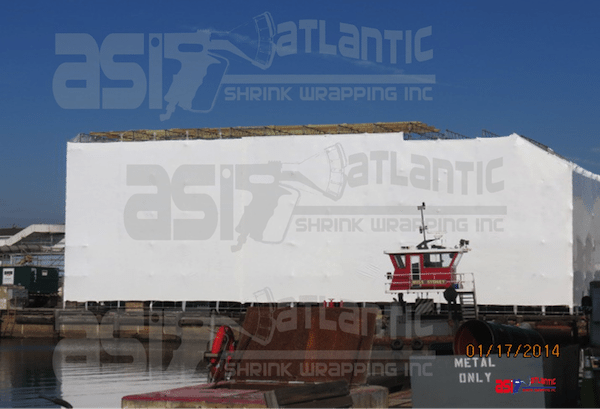 Shrink wrapping for the US Coast Guard