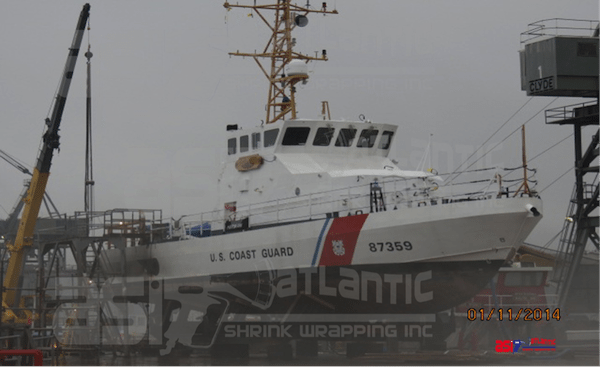 Shrink wrapping for the US Coast Guard