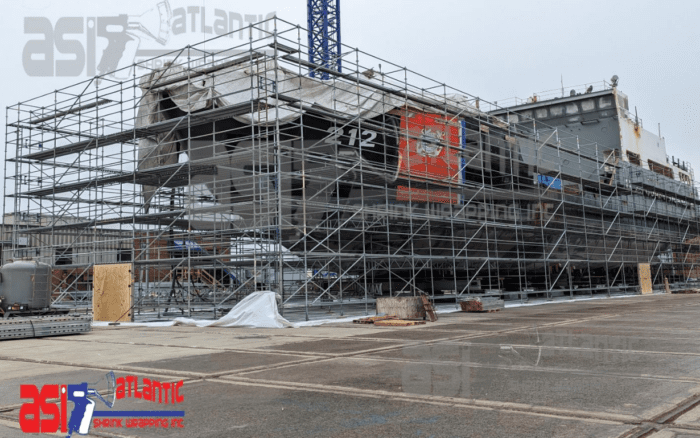 Shrink wrapping USCG Containments