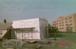 With shrink wrap for historical preservation, we can prevent further damage to historical sites prior to restoration work.